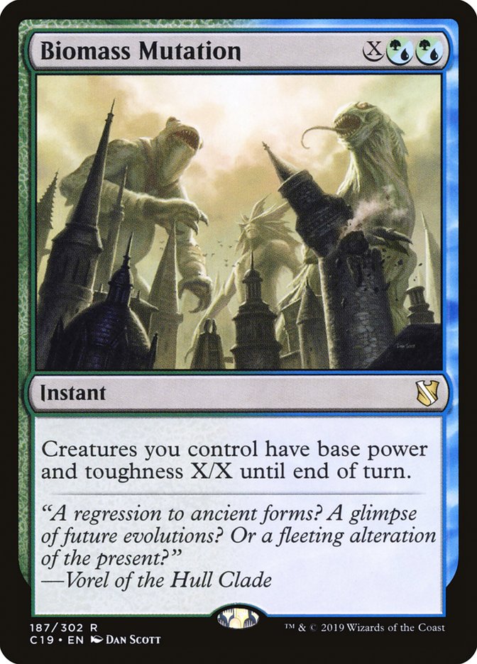 Biomass Mutation [Commander 2019] | Local Legends