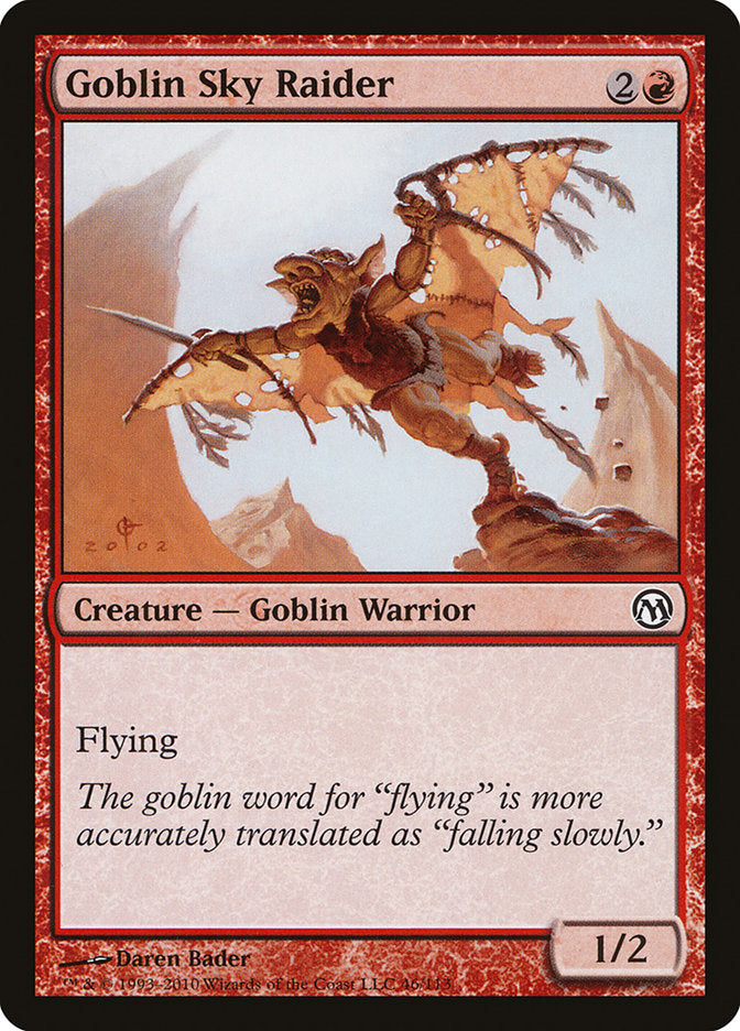Goblin Sky Raider [Duels of the Planeswalkers] | Local Legends