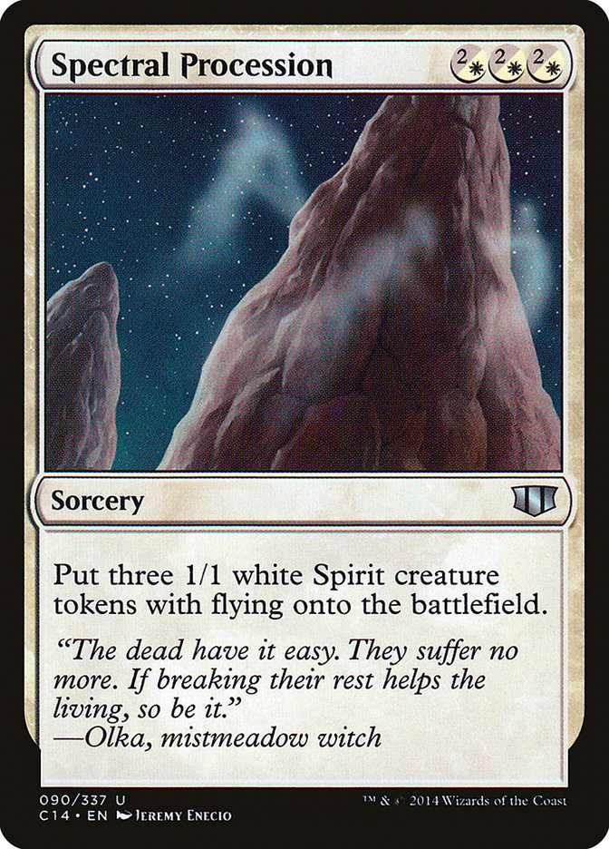 Spectral Procession [Commander 2014] | Golgari Games