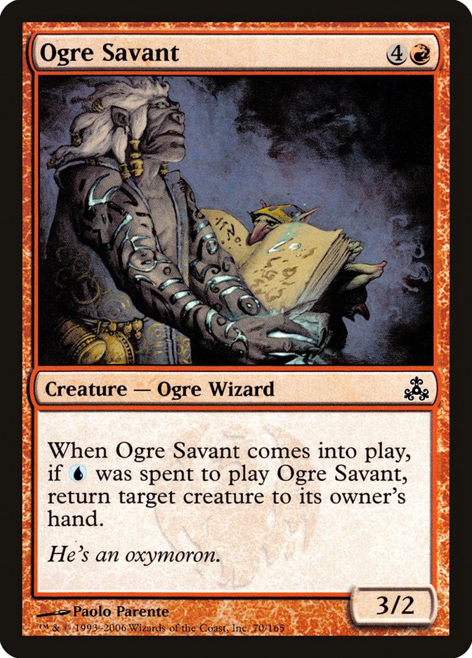 Ogre Savant [Guildpact] | Golgari Games