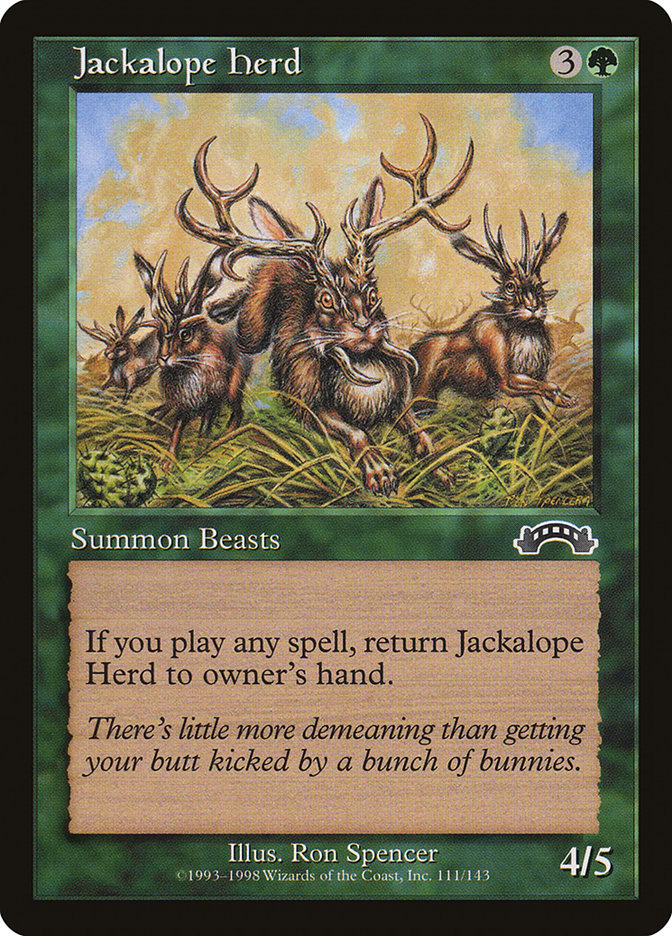 Jackalope Herd [Exodus] | Golgari Games