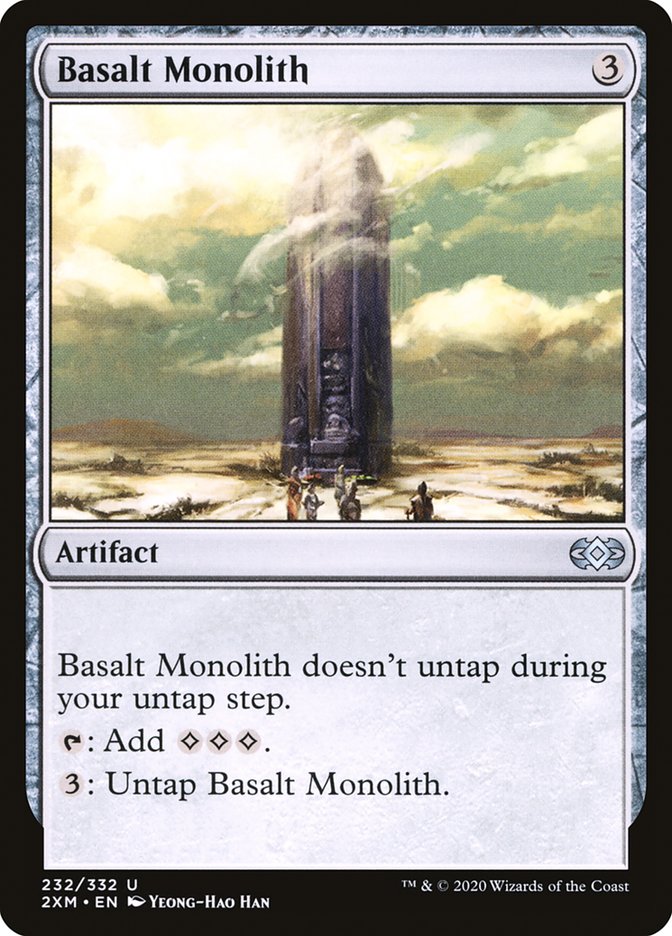 Basalt Monolith [Double Masters] | Golgari Games