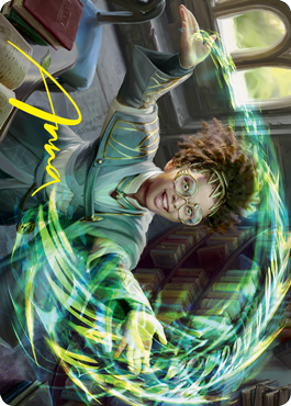 Eureka Moment Art Card (Gold-Stamped Signature) [Strixhaven: School of Mages Art Series] | Local Legends