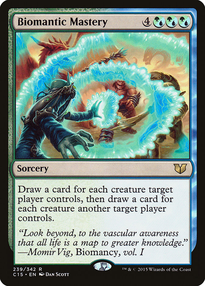 Biomantic Mastery [Commander 2015] | Local Legends