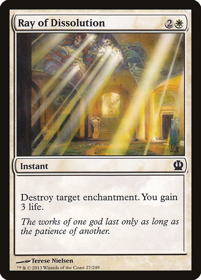 Ray of Dissolution [Theros] | Local Legends