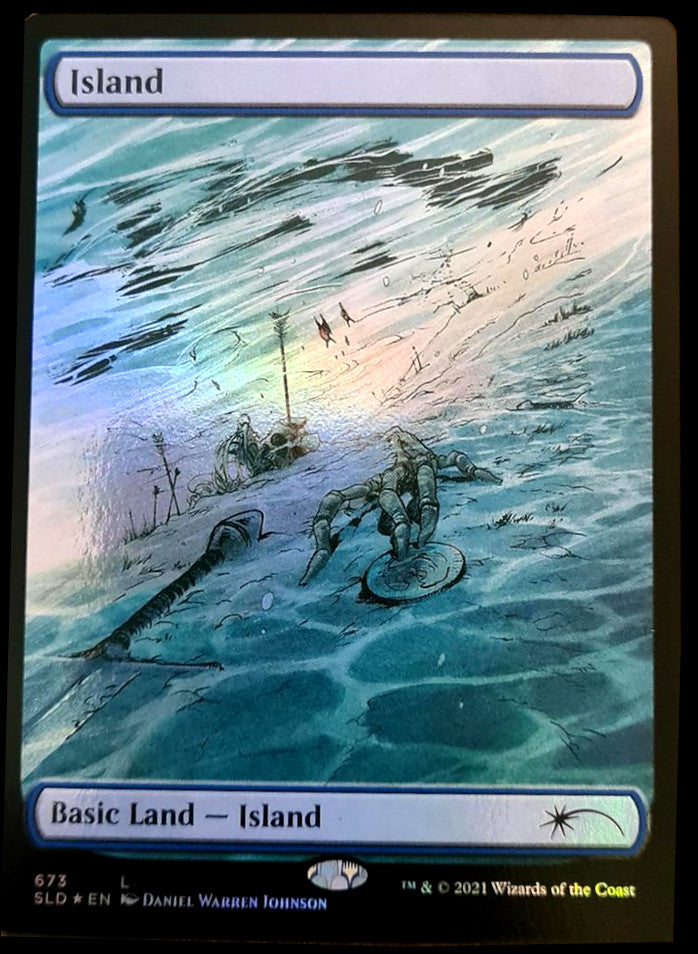 Island (673) [Secret Lair Drop Promos] | Golgari Games