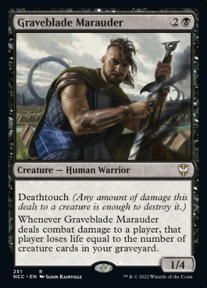 Graveblade Marauder [Streets of New Capenna Commander] | Local Legends
