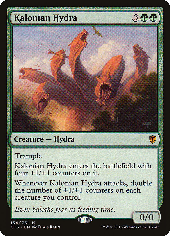 Kalonian Hydra [Commander 2016] | Golgari Games