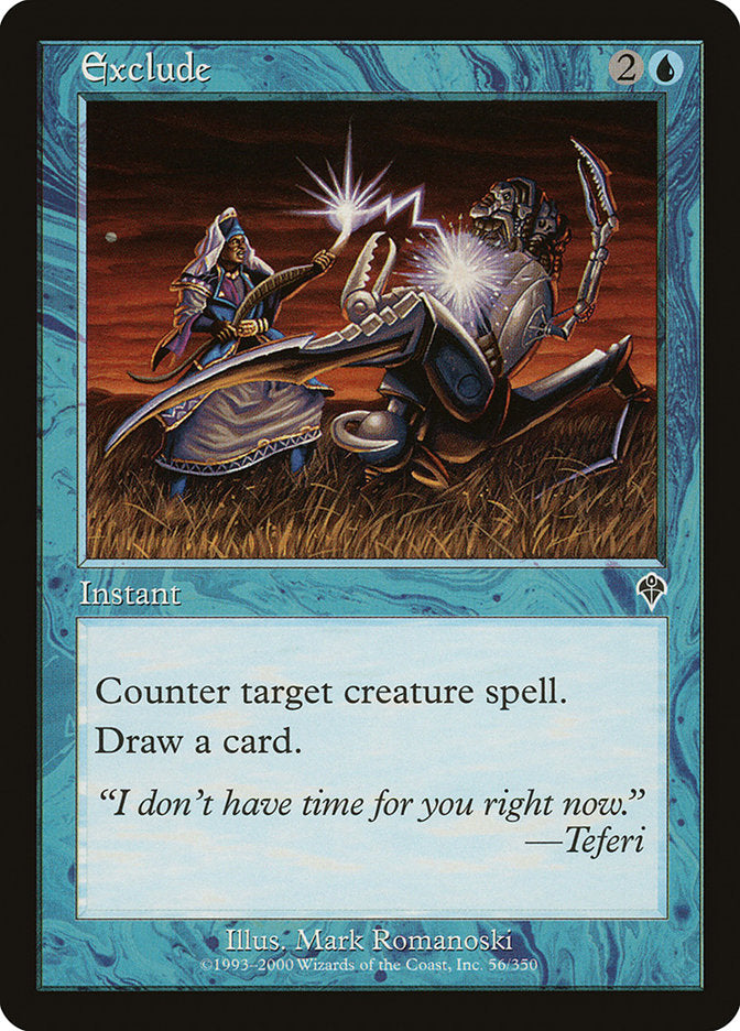 Exclude [Invasion] | Local Legends