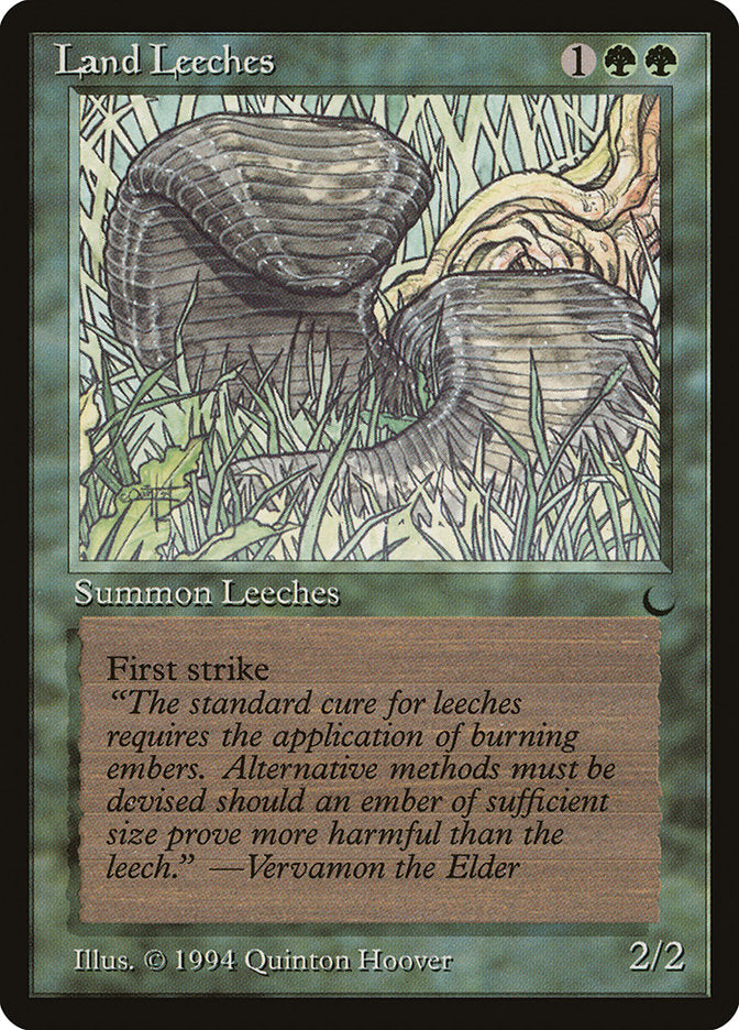 Land Leeches [The Dark] | Golgari Games