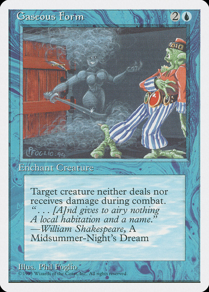 Gaseous Form [Fourth Edition] | Local Legends
