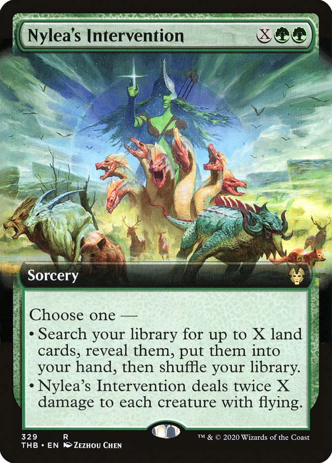 Nylea's Intervention (Extended Art) [Theros Beyond Death] | Local Legends