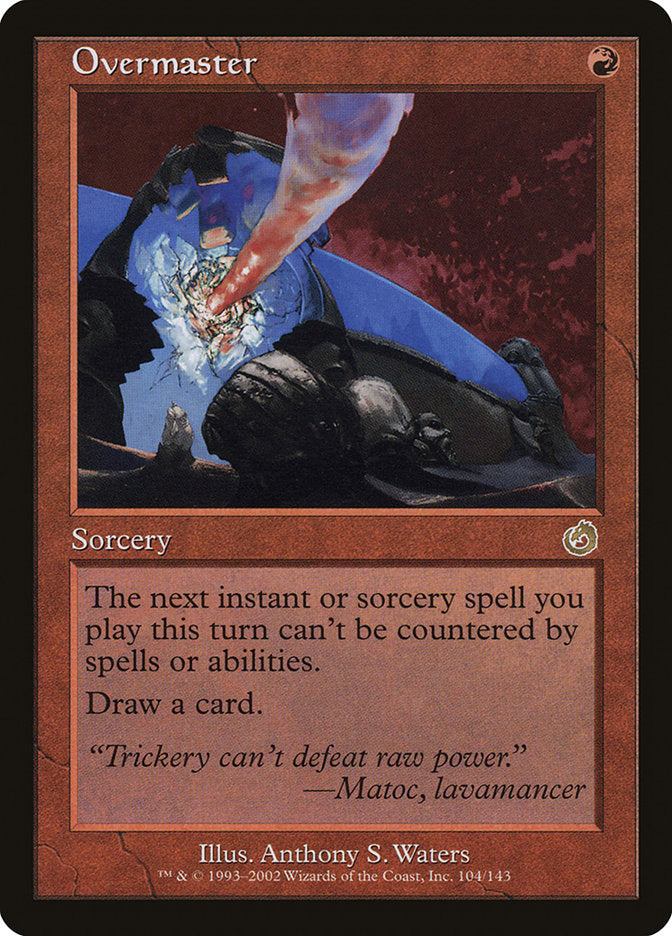 Overmaster [Torment] | Local Legends