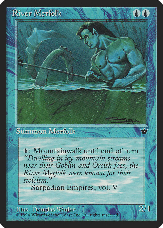 River Merfolk [Fallen Empires] | Golgari Games