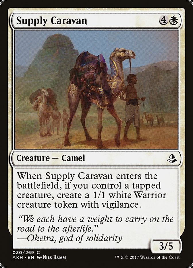 Supply Caravan [Amonkhet] | Golgari Games