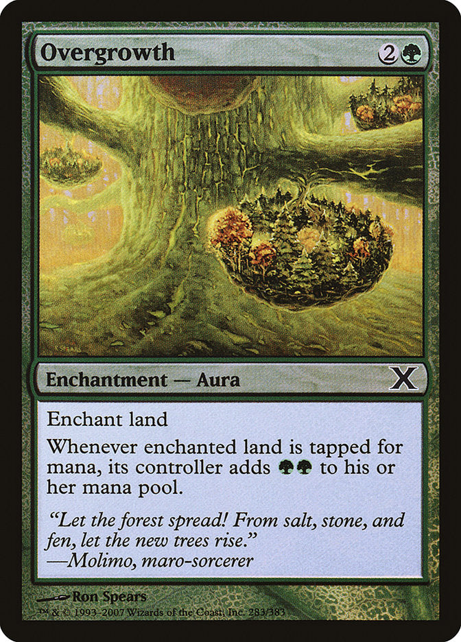 Overgrowth (Premium Foil) [Tenth Edition] | Local Legends