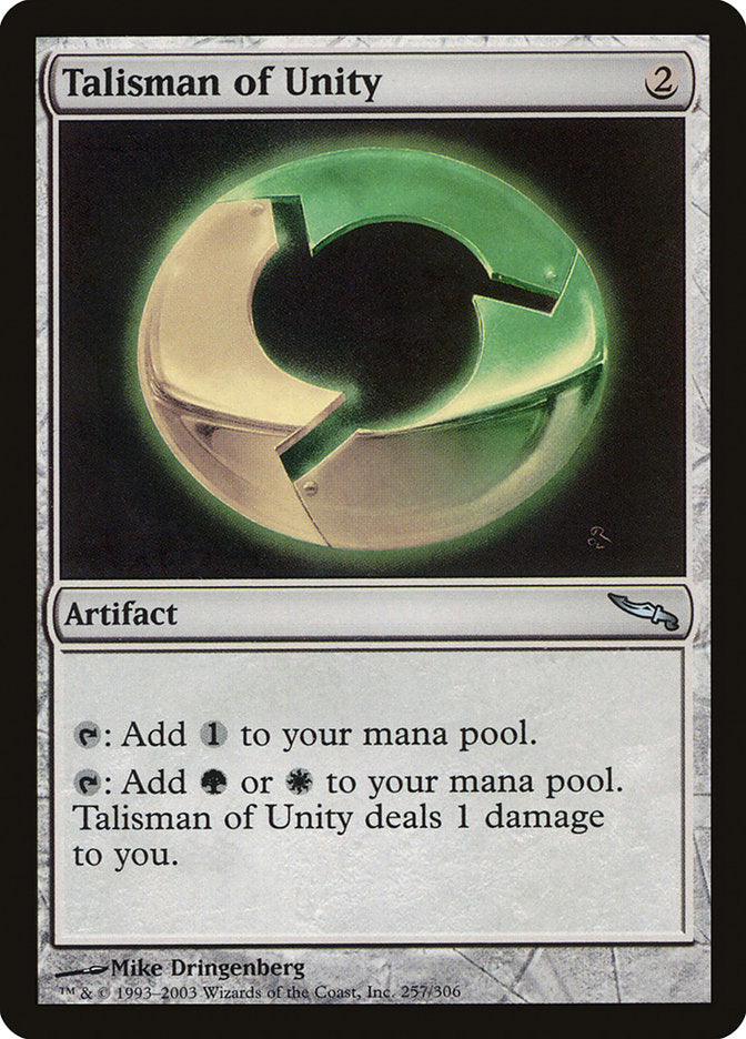 Talisman of Unity [Mirrodin] | Local Legends