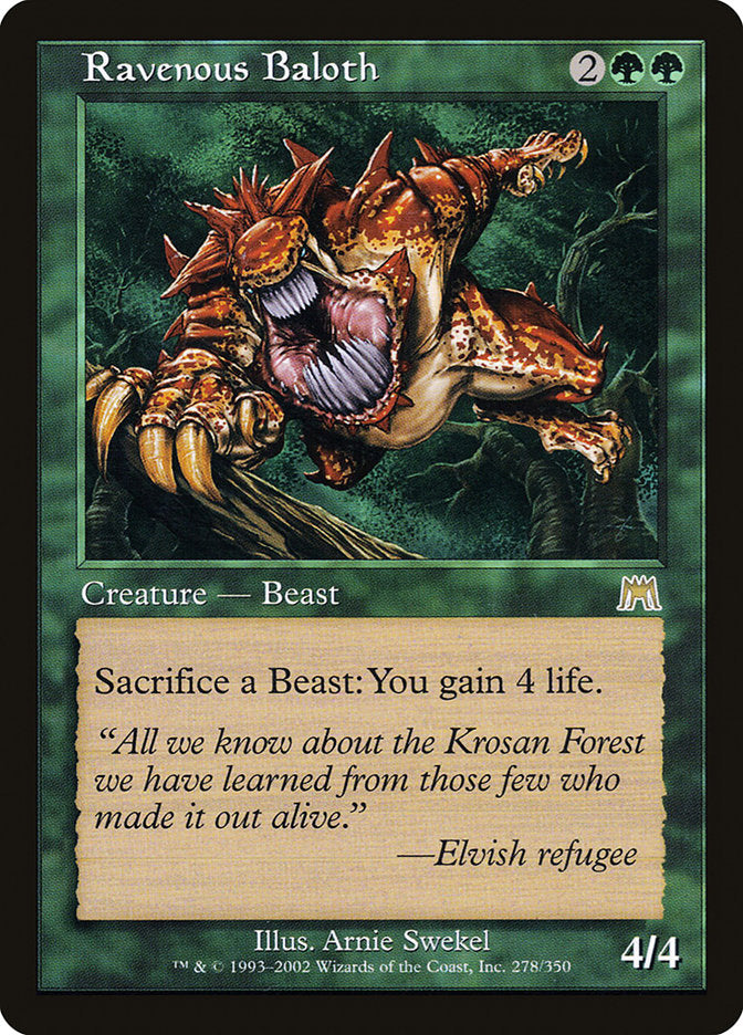 Ravenous Baloth [Onslaught] | Local Legends