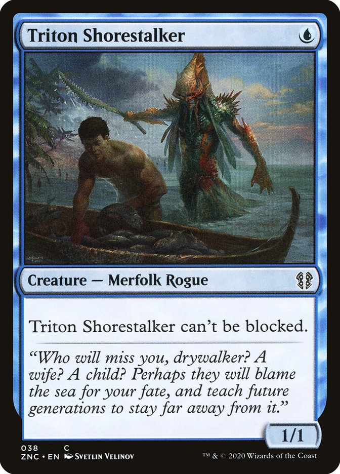 Triton Shorestalker [Zendikar Rising Commander] | Local Legends