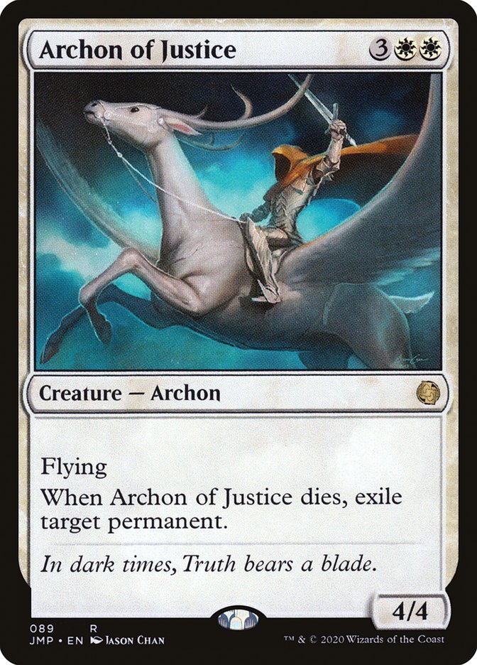 Archon of Justice [Jumpstart] | Golgari Games