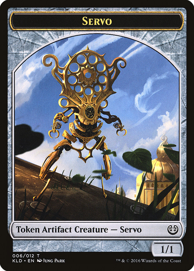 Servo Token (006/012) [Kaladesh Tokens] | Golgari Games