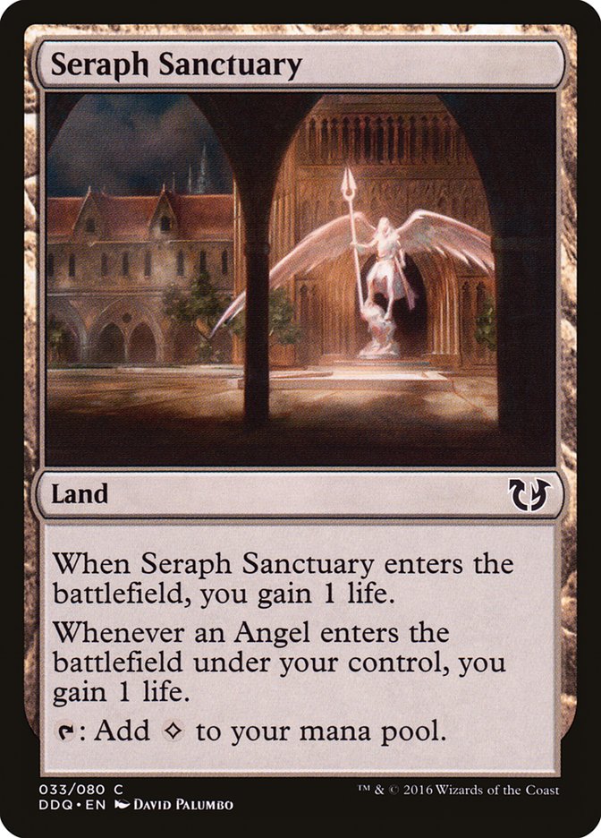 Seraph Sanctuary [Duel Decks: Blessed vs. Cursed] | Golgari Games