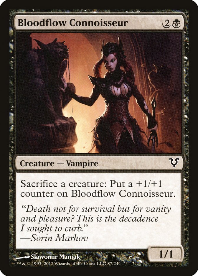 Bloodflow Connoisseur [Avacyn Restored] | Golgari Games