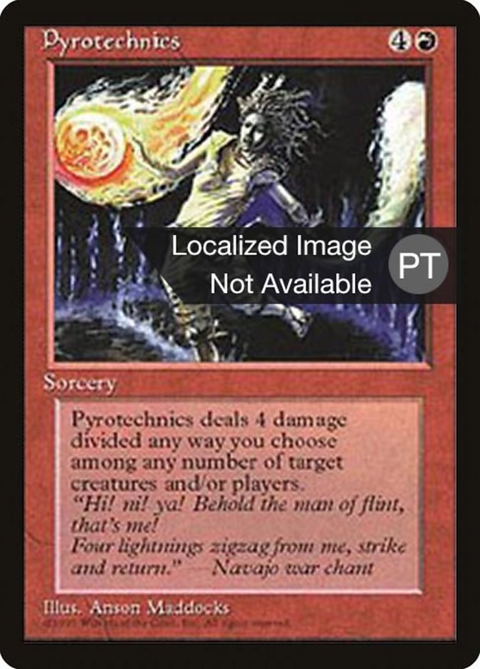 Pyrotechnics [Fourth Edition (Foreign Black Border)] | Local Legends