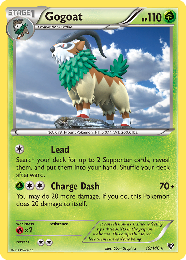 Gogoat (19/146) [XY: Base Set] | Golgari Games