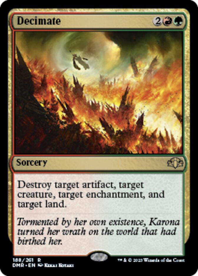 Decimate [Dominaria Remastered] | Local Legends