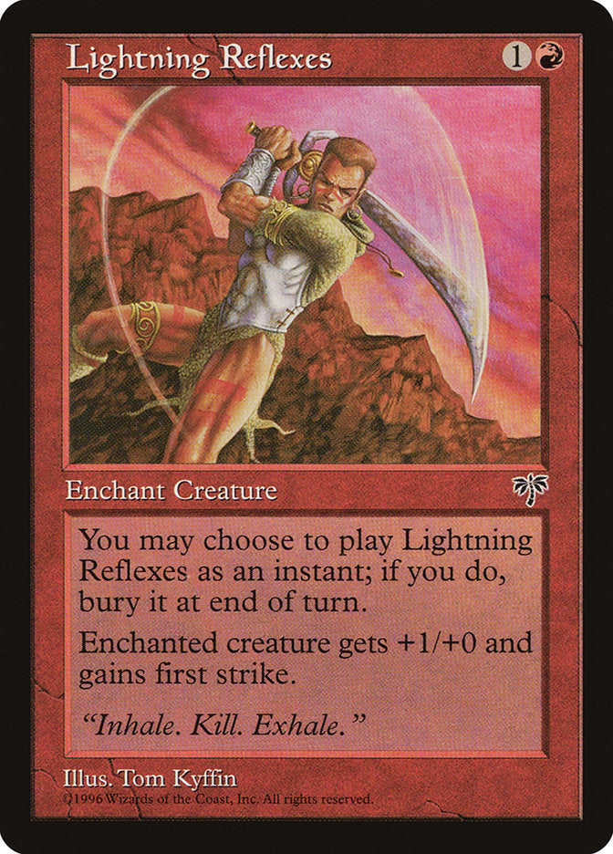 Lightning Reflexes [Mirage] | Local Legends