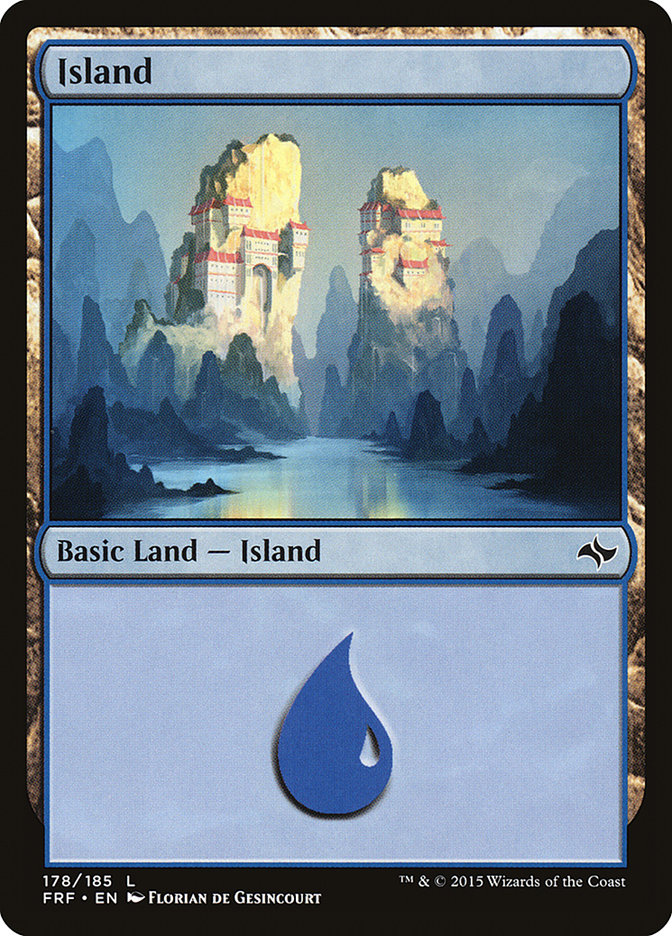 Island (178) [Fate Reforged] | Golgari Games