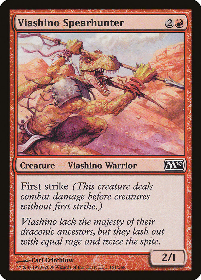 Viashino Spearhunter [Magic 2010] | Golgari Games