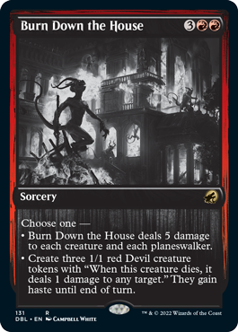 Burn Down the House [Innistrad: Double Feature] | Golgari Games