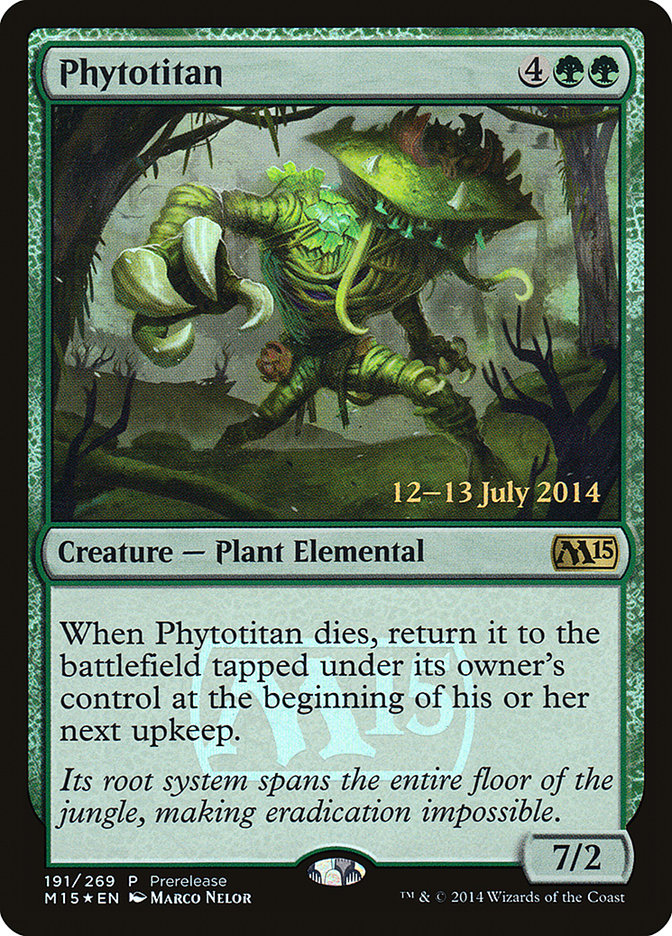 Phytotitan [Magic 2015 Prerelease Promos] | Golgari Games