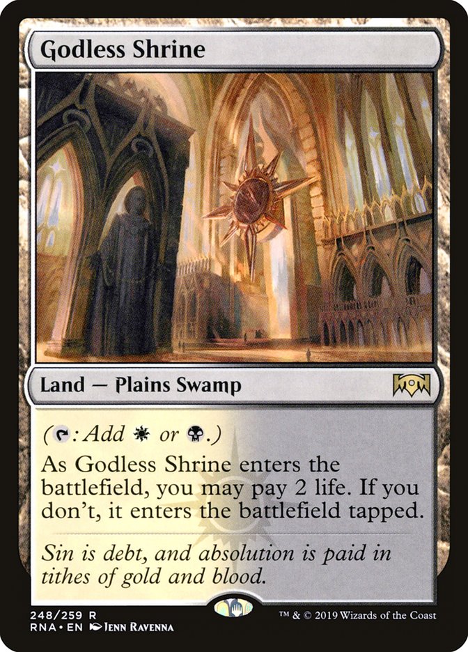 Godless Shrine [Ravnica Allegiance] | Golgari Games