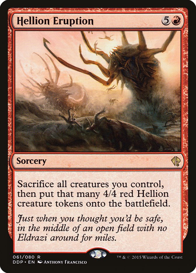 Hellion Eruption [Duel Decks: Zendikar vs. Eldrazi] | Local Legends