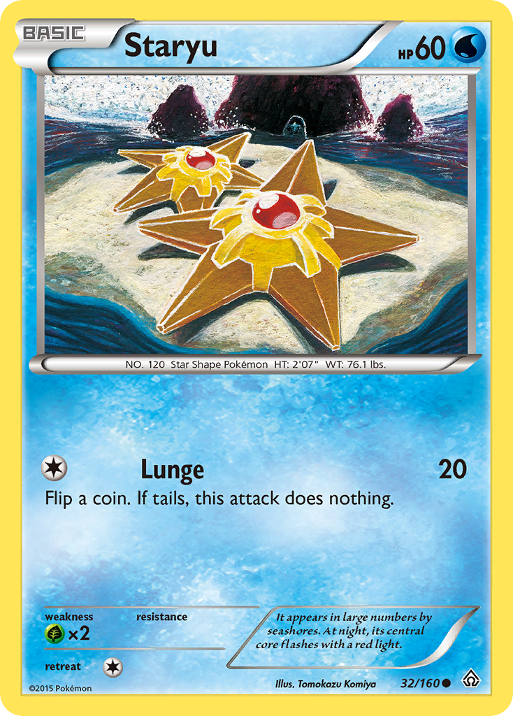 Staryu (32/160) [XY: Primal Clash] | Golgari Games