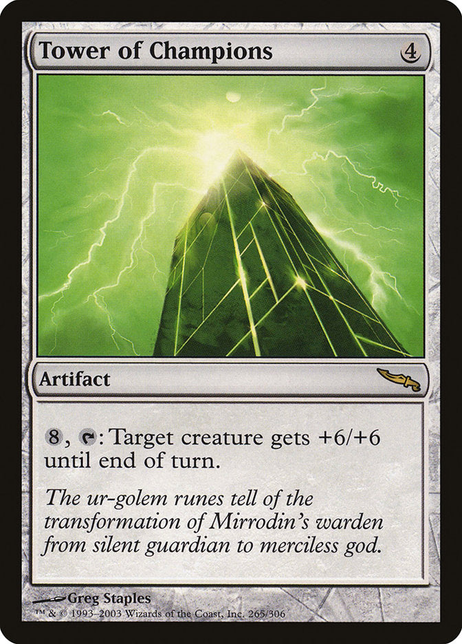 Tower of Champions [Mirrodin] | Local Legends