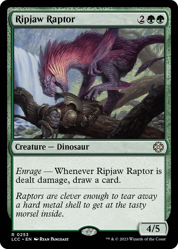 Ripjaw Raptor [The Lost Caverns of Ixalan Commander] | Local Legends