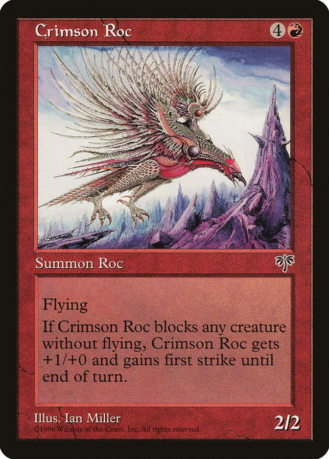 Crimson Roc [Mirage] | Golgari Games