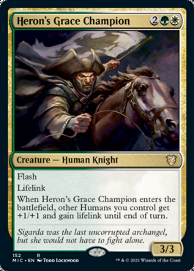 Heron's Grace Champion [Innistrad: Midnight Hunt Commander] | Local Legends