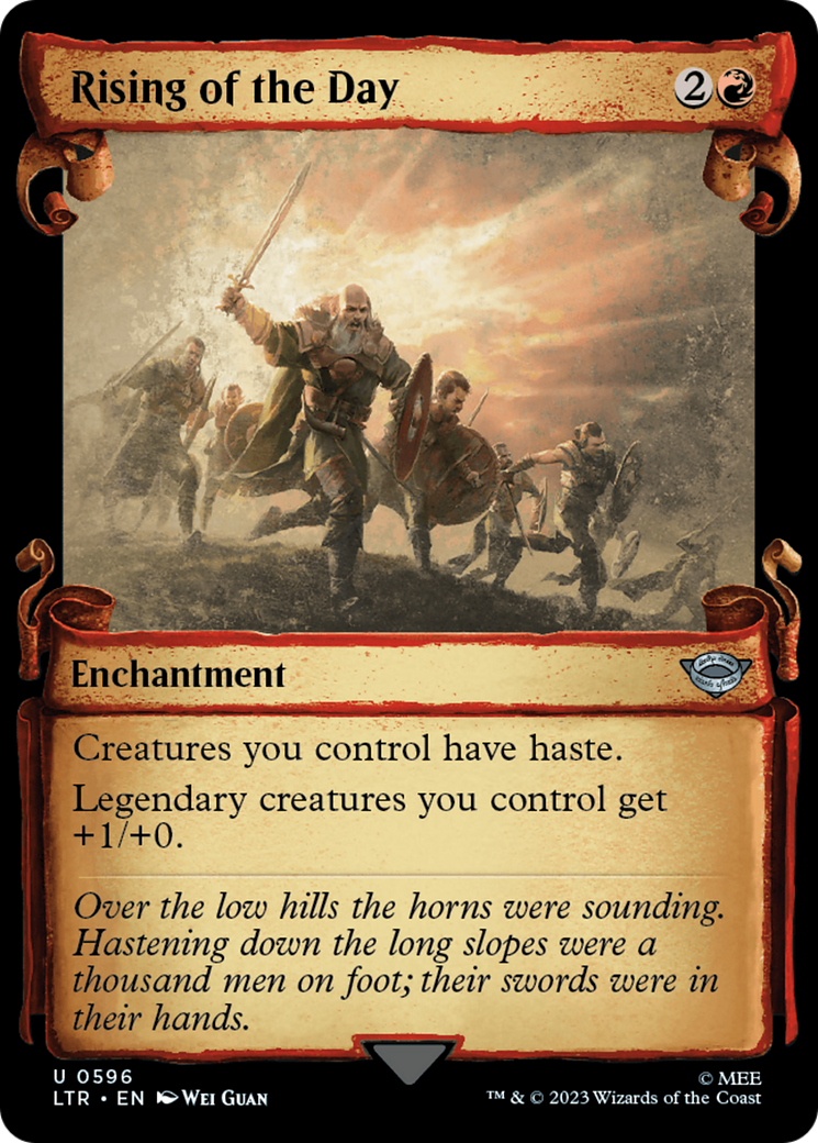 Rising of the Day [The Lord of the Rings: Tales of Middle-Earth Showcase Scrolls] | Local Legends