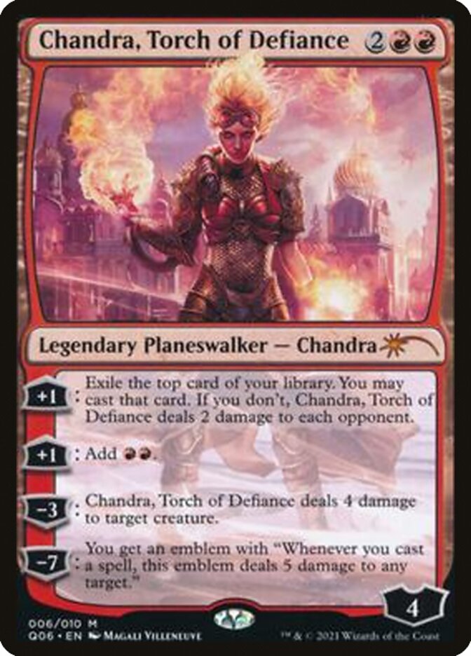 Chandra, Torch of Defiance [Pioneer Challenger Decks 2021] | Golgari Games