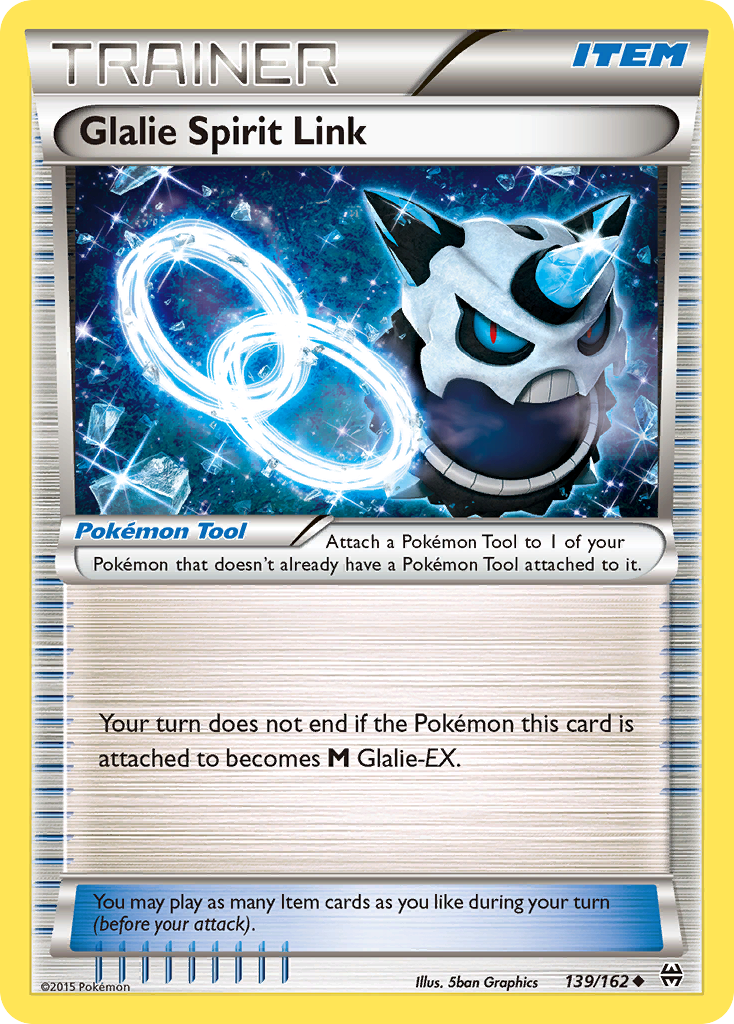 Glalie Spirit Link (139/162) [XY: BREAKthrough] | Golgari Games