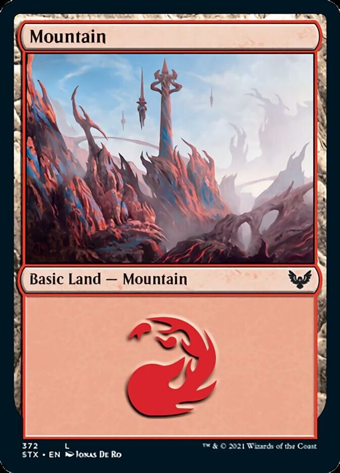 Mountain (372) [Strixhaven: School of Mages] | Local Legends