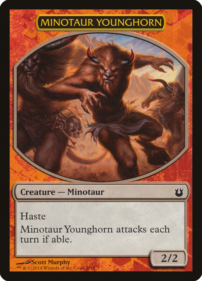 Minotaur Younghorn [Born of the Gods Battle the Horde] | Local Legends