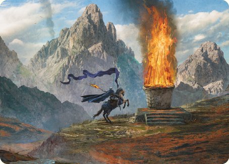 Call for Aid Art Card [The Lord of the Rings: Tales of Middle-earth Art Series] | Local Legends