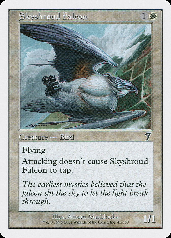 Skyshroud Falcon [Seventh Edition] | Local Legends