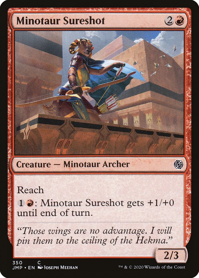 Minotaur Sureshot [Jumpstart] | Golgari Games